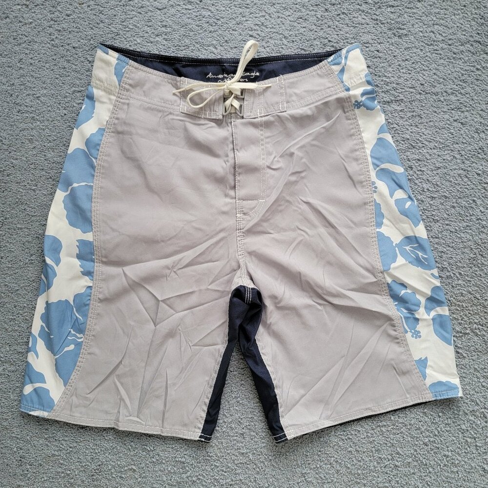 Genuine Y2K (made in early 2000's) American Eagle Board Shorts MENS SIZE 30 EUC